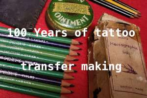 When did tattooists first use thermal transfer machines?